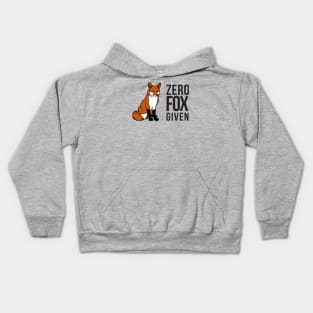 Zero Fox Given Kids Hoodie